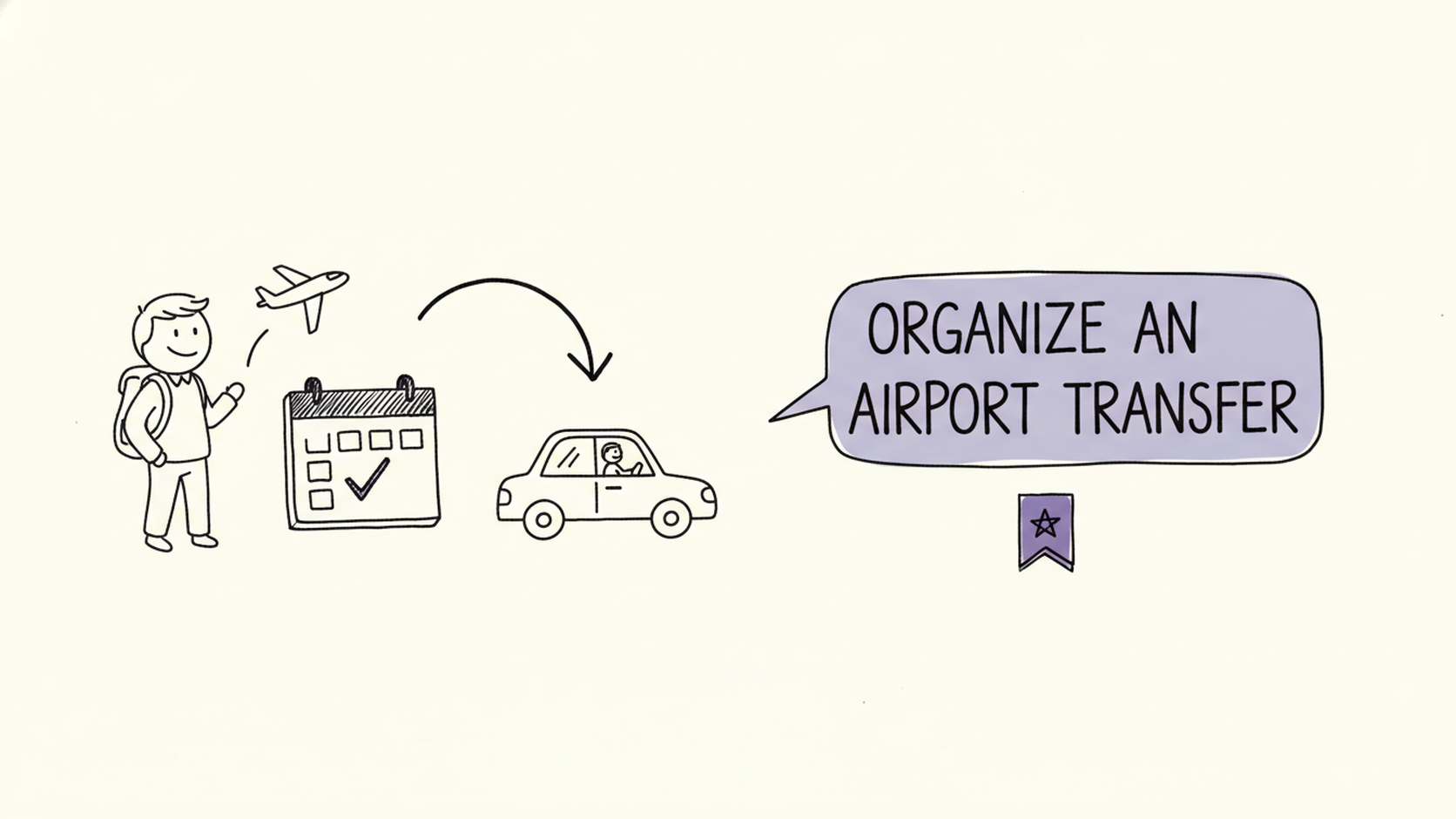 이동 서비스 예약? 'organize an airport transfer' 한마디로 센스 있게!